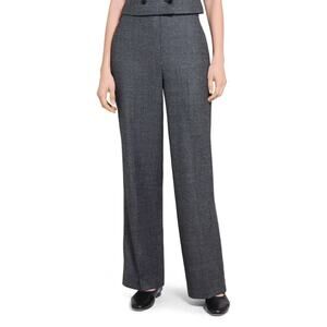 Theory Gray Wool Trousers Sz 10 $345 MSRP